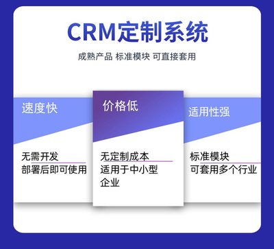 CRM定制客户管理软件crm系统ERP管理订单软件培训外贸代记账行业